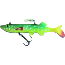 Genba Turna Silikon Yem Yeşil-Sarı Gri Benekli 22.3 gr 12 cm Renk: 31