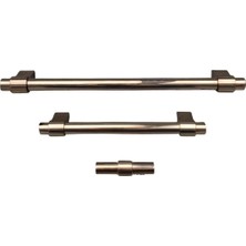 System 8770 Klasik Kulp Rose Renk 128 mm (Iki Delik Arası Mesafe)