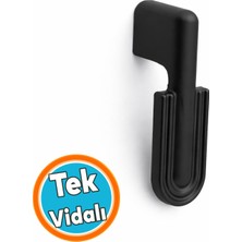 Nzb Metal Kulp Tek Vidalı Düğme Mobilya Dolap Çekmece Dolap Kapak Düğme Kulp Kulbu Kulpları Siyah