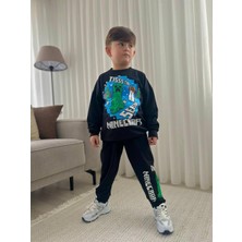 Yiğit Butik Karakter Desenli Erkek Çocuk Alt Üst Takım