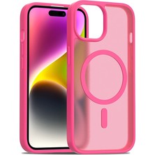 Toyigoo iPhone 15 Jota Magsafe Kapak - ROSE-(5796) - VOANFD2437-9260