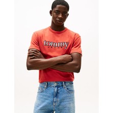 Tommy Hilfiger Erkek Tjm Regular Fit Grafik Detaylı T-Shirt