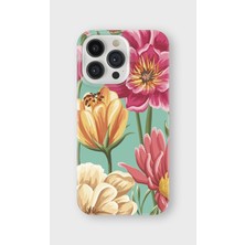Lelia iPhone 14 Pro Uyumlu Baskılı Şeffaf Telefon Kılıfı | Koleksiyon: Floraluxe Botanica
