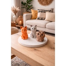 Masalsı Store Dekoratifhayvan Figürlü Biblo ( 4’lü ) Set