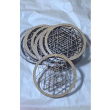 6'lı Siriyantra Bardak Altlığı