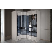 Doressa Modd 4 Kapılı Köşe Gardırop