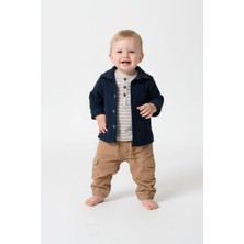 Cantoy Erkek Bebek Safari Tarzı Kargo Pantolonlu Takım