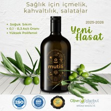 Mutili Özel Seri Soğuk Sıkım Mut Zeytinyağı 500 ml - Yeni Sezon Mut Zeytinyağı
