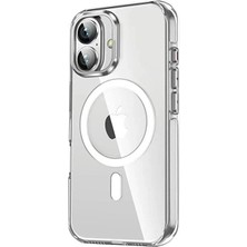 SHN iPhone 16 Crystal Magsafe Kapak - ŞEFFAF-(5796) - TJAILD7084-4495