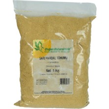 Mg Hardal Tohumu Öğütülmüş Doğal Sarı 1000 gr Paket