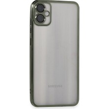 Genel Tedarik Samsung Galaxy A05 Kılıf Lensli Silikon - YEŞIL-(5796) - EMTHBA5212-7392