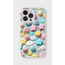 Lelia iPhone 15 Pro Uyumlu Baskılı Şeffaf Telefon Kılıfı | Koleksiyon: Kawaiimilk Dreamies