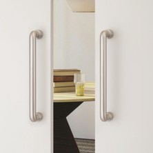 System 9400 Çekme/sürgü Kapı Kolu Nikel Saten Mat Rengi 19.2 cm (Iki Delik Arası Mesafe)