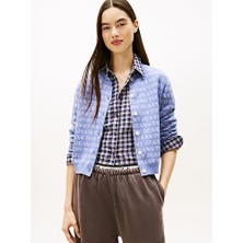 Tommy Hilfiger Kadın Tjw Crop Bisiklet Yaka Hırka