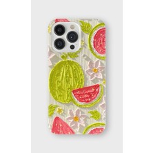 Lelia iPhone 16 Pro Uyumlu Baskılı Şeffaf Telefon Kılıfı | Koleksiyon: Pastelbloom Soft Series