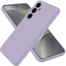 Genel Tedarik Samsung Galaxy S25 Kılıf Nano Içi Kadife Silikon - LILA-(5796) - EMTHBA9935-3204