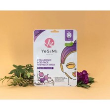 Yesimi Hyaluronik Asitli Kore Kağıt Maske – Canlandırıcı & Nemlendirici, Parlaklık Verir