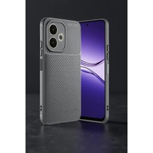 Khayra Oppo A5 Pro 4g Kılıf Auto Focus Karbon Kapak - GRI-(5796) - ESZAOC3967-4897