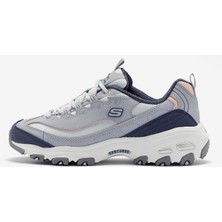 Skechers D'lites - Popular Vote Kadın Mavi Sneakers Hafif ve Esnek Tabanlı Deri Malzeme 150241