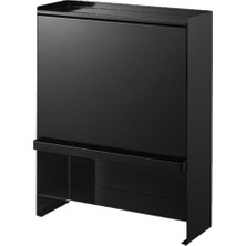 Yamazaki 3 Katlı Çelik Baharat Rafı Siyah