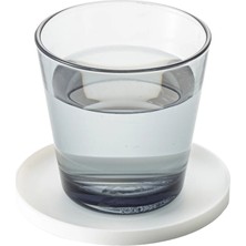 Yamazaki Silikon Bardak Altlığı Beyaz Renk Çap: 10 cm