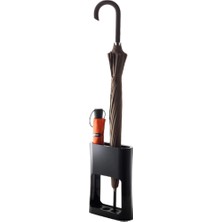 Yamazaki Oval Şemsiyelik Siyah 28 cm