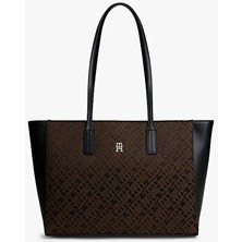 Tommy Hilfiger Kadın Th Latam Jacquard Tote Çanta
