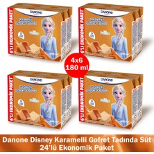 Danone 6'lı Mp Disney Karamelli ve Gofret Aromalı Uht Süt 6X180ML - x 4 Adet (Karakter Seçimi Yapılamamaktadır)