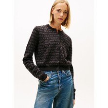 Tommy Hilfiger Kadın Tjw Crop Bisiklet Yaka Hırka