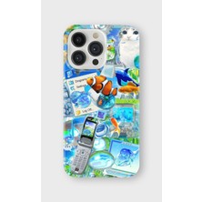 Lelia iPhone 14 Pro Max Uyumlu Baskılı Şeffaf Telefon Kılıfı | Koleksiyon: Aeroglass Mirage