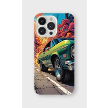 Lelia iPhone 14 Pro Uyumlu Baskılı Şeffaf Telefon Kılıfı | Koleksiyon: Turboline Streetworks