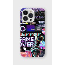 Lelia iPhone 14 Pro Uyumlu Baskılı Şeffaf Telefon Kılıfı | Koleksiyon: Neondream District