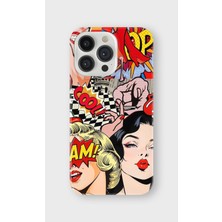 Lelia iPhone 16 Pro Uyumlu Baskılı Şeffaf Telefon Kılıfı | Koleksiyon: Chromatica Aura