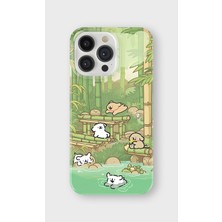 Lelia iPhone 16 Pro Max Uyumlu Baskılı Şeffaf Telefon Kılıfı | Koleksiyon: Cute Animals