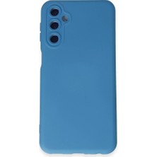 Genel Tedarik Samsung Galaxy M34 5g Kılıf Nano Içi Kadife Silikon - MAVI-(5796) - EMTHBA1462-6247