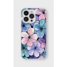 Lelia iPhone 15 Pro Uyumlu Baskılı Şeffaf Telefon Kılıfı | Koleksiyon: Pastelbloom Soft Series