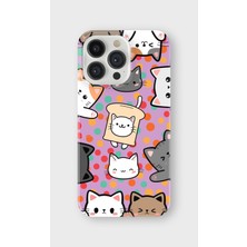 Lelia iPhone 16 Pro Max Uyumlu Baskılı Şeffaf Telefon Kılıfı | Koleksiyon: Pawprint Stories