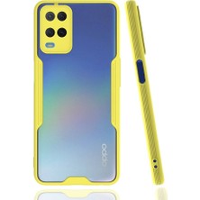 Egecen Oppo A54 4g Kılıf Platin Silikon - SARI-(5796) - ECR8804-1579