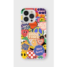 Lelia iPhone 13 Pro Max Uyumlu Baskılı Şeffaf Telefon Kılıfı | Koleksiyon: Chromatica Aura