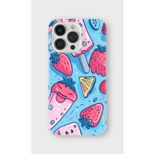 Lelia iPhone 13 Pro Uyumlu Baskılı Şeffaf Telefon Kılıfı | Koleksiyon: Snacktoon Delight