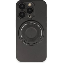 Genel Tedarik iPhone 13 Pro Kılıf Lukka Magneticsafe Kapak - SIYAH-(5796) - EMTHBA8102-2825