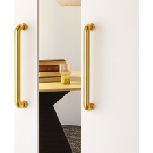 System 9400 Çekme/sürgü Kapı Kolu Altın Rengi 19.2 cm (Iki Delik Arası Mesafe)