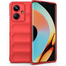 Egecen Realme 10 Pro 5g Kılıf Optimum Silikon - KIRMIZI-(5796) - ECR2536-8630