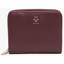 Tommy Hilfiger Kadın Th Icon Medium Fermuar Detaylı Cüzdan