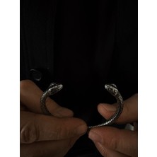 Tasarım Yılan Çelik Bileklik