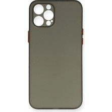 iPhone 12 Pro Max Kılıf Pp Ultra Ince Kapak - GRI-(5796) - EMTHBA5904-8819