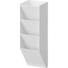 Yamazaki Manyetik Çelik Düzenleyici Beyaz 21 cm