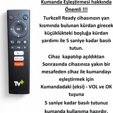 Turkcell Türkcell Tv Plus Orjinal Kumanda Ses Komutlu