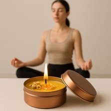 Akanart Papatya Kokulu Meditasyon Mumu – Doğal Soya Mum