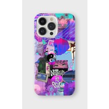 Lelia iPhone 14 Pro Max Uyumlu Baskılı Şeffaf Telefon Kılıfı | Koleksiyon: Neondream District